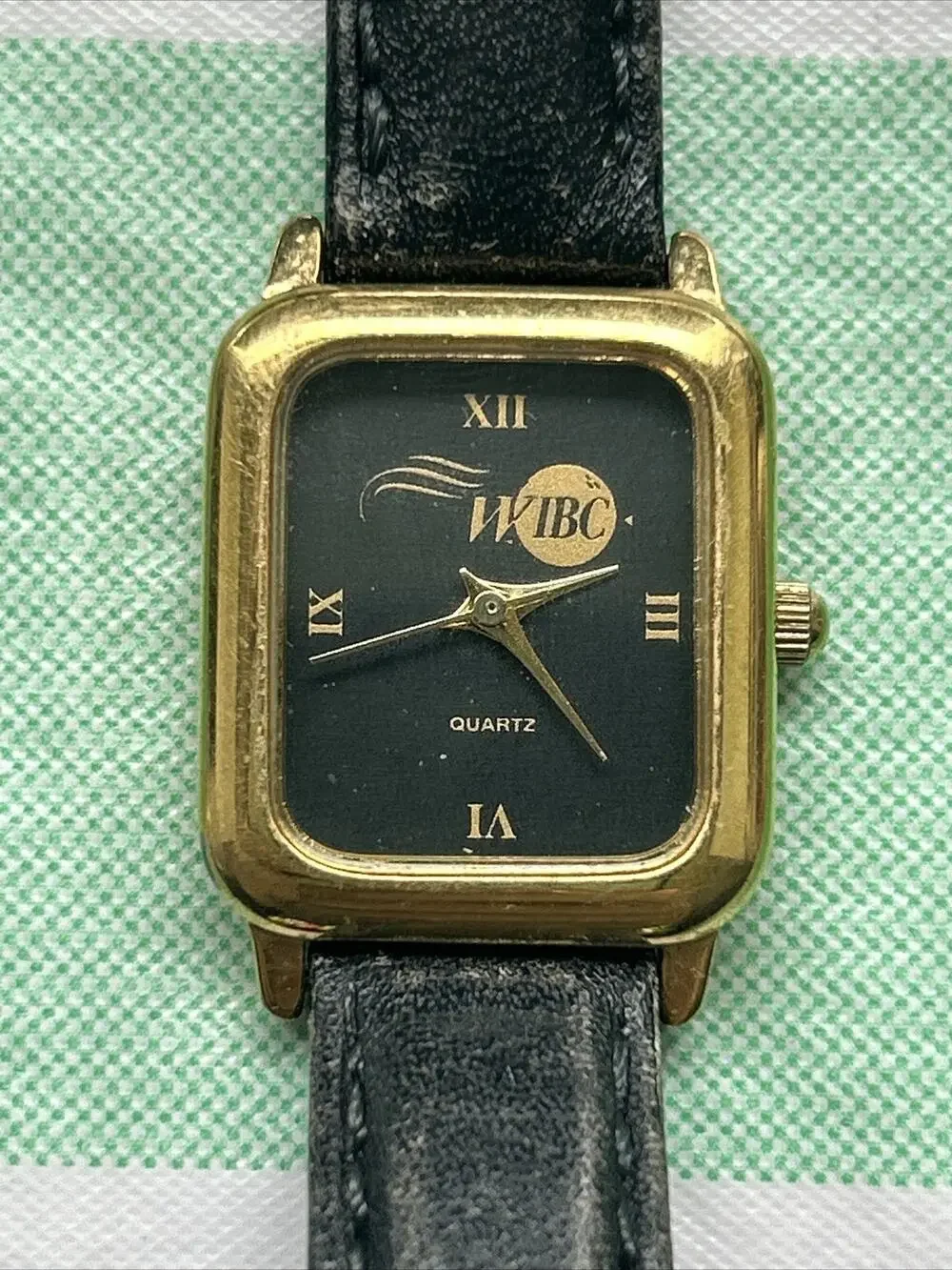 WIBC Gold Tone Black Dial Women’s Quartz Watch